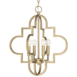 Capital Lighting 4541BG Ellis Entrance / Foyer Pendant - Brushed Gold