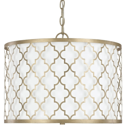 Capital Lighting 4545BG582 Ellis Drum Pendant - Brushed Gold