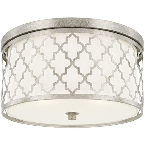 Capital Lighting 4549AS Ellis Flush Mount Ceiling Light - Antique Silver