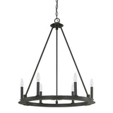 Capital Lighting 4916BI000 Pearson Mid Sized Chandelier - Black Iron