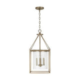 Capital Lighting 532843AD Cooper Linear Pendant - Aged Brass