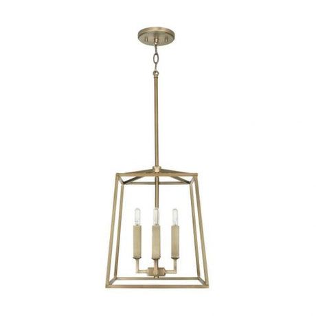 Capital Lighting 537641AD Thea Entrance / Foyer Pendant - Aged Brass