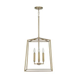 Capital Lighting 537642AD Thea Entrance / Foyer Pendant - Aged Brass