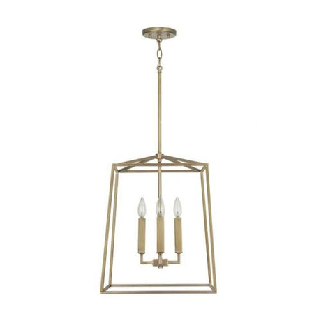 Capital Lighting 537642AD Thea Entrance / Foyer Pendant - Aged Brass