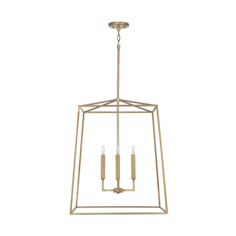 Capital Lighting 537643AD Thea Entrance / Foyer Pendant - Aged Brass