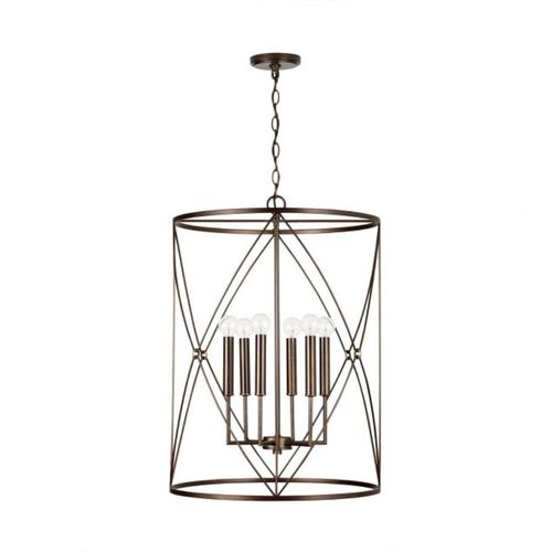 Capital Lighting 538661FZ Adrian Entrance / Foyer Pendant - Buffed Bronze