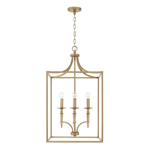 Capital Lighting 542641AD Abbie Entrance / Foyer Pendant - Aged Brass