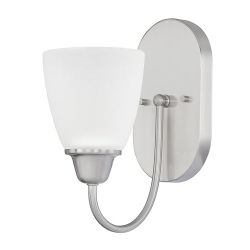Capital Lighting 615111BN337 Trenton 1 Bulb Wall Sconce - Brushed Nickel