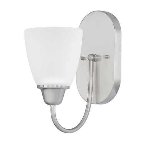 Capital Lighting 615111BN337 Trenton 1 Bulb Wall Sconce - Brushed Nickel