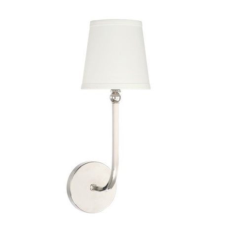 Capital Lighting 619311PN674 Dawson 1 Bulb Wall Sconce - Polished Nickel