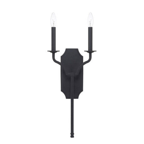 Capital Lighting 619821BI Ravenwood Multi Bulb Wall Sconce - Black Iron
