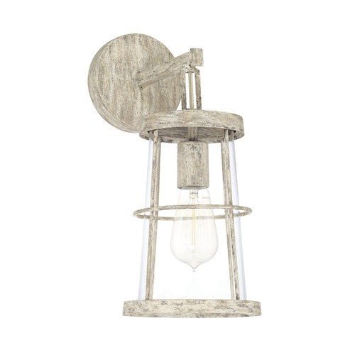 Capital Lighting 627411MS Beaufort 1 Bulb Wall Sconce - Mystic Sand