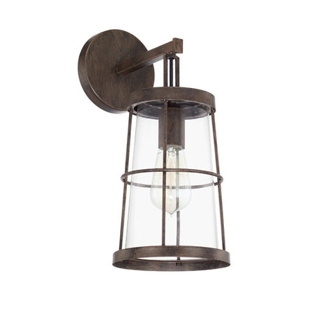 Capital Lighting 627411NG Beaufort 1 Bulb Wall Sconce - Nordic Grey