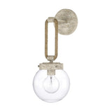 Capital Lighting 627412MS Beaufort 1 Bulb Wall Sconce - Mystic Sand