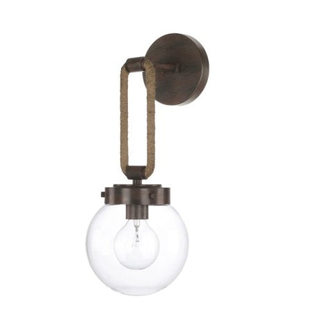 Capital Lighting 627412NG Beaufort 1 Bulb Wall Sconce - Nordic Grey