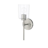 Capital Lighting 628511BN449 Greyson 1 Bulb Wall Sconce - Brushed Nickel