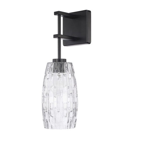 Capital Lighting 628611MB450 1 Bulb Wall Sconce - Matte Black