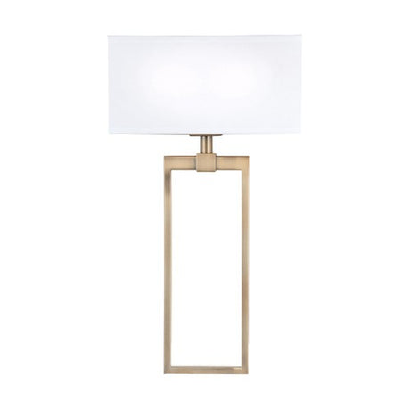 Capital Lighting 633321AD Multi Bulb Wall Sconce - Aged Brass