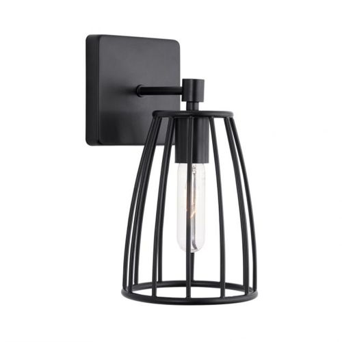 Capital Lighting 638811MB Corey 1 Bulb Wall Sconce - Matte Black