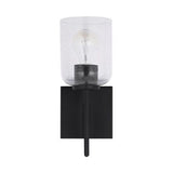 Capital Lighting 639311MB500 Carter 1 Bulb Wall Sconce - Matte Black