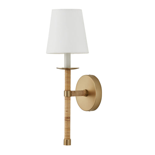 Capital Lighting 647211MA705 Tulum 1 Bulb Wall Sconce - Matte Brass