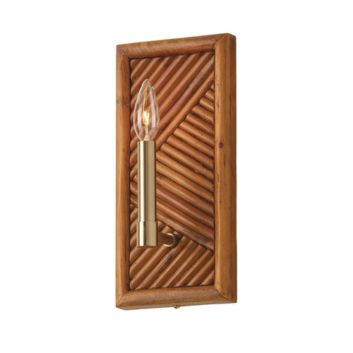 Capital Lighting 647411MA Soleil 1 Bulb Wall Sconce - Matte Brass