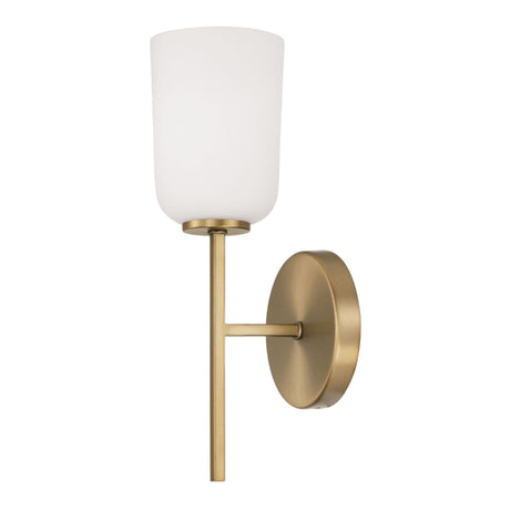 Capital Lighting 648811AD542 Lawson 1 Bulb Wall Sconce - Aged Brass