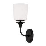 Capital Lighting 648911MB541 Presley 1 Bulb Wall Sconce - Matte Black