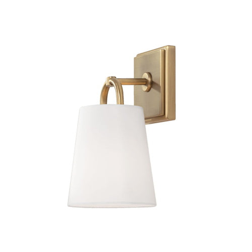 Capital Lighting 649411AD Brody 1 Bulb Wall Sconce - Aged Brass