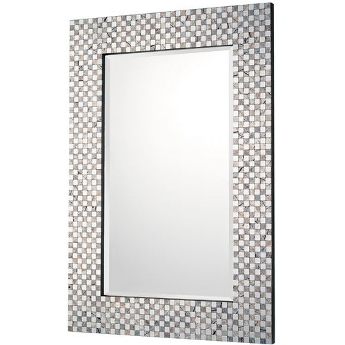 Capital Lighting 716801MM Mirrors Square/Rectangular Mirror - Embossed Metallic