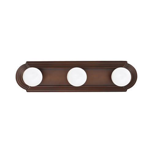 Capital Lighting 8103BB 3 Bulb Bathroom Light - Burnished Bronze