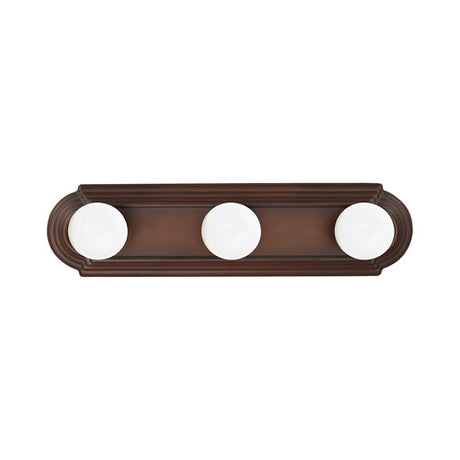 Capital Lighting 8103BB 3 Bulb Bathroom Light - Burnished Bronze