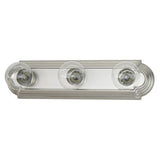 Capital Lighting 8103MN 3 Bulb Bathroom Light - Matte Nickel