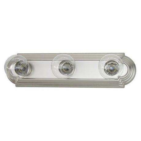 Capital Lighting 8103MN 3 Bulb Bathroom Light - Matte Nickel
