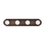 Capital Lighting 8104BB 4 or more Bulb Bathroom Light - Burnished Bronze