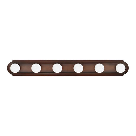 Capital Lighting 8106BB 4 or more Bulb Bathroom Light - Burnished Bronze