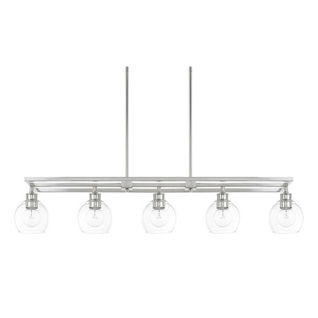 Capital Lighting 821151PN426 Mid-Century Linear Pendant - Polished Nickel