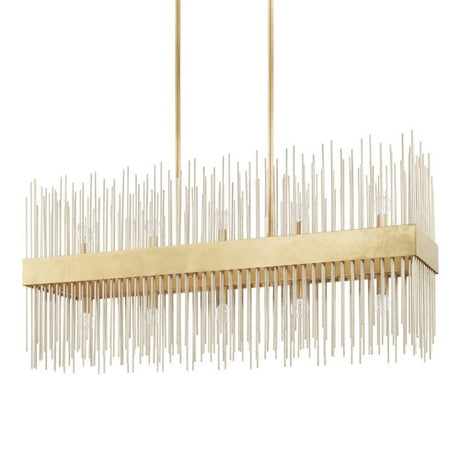 Capital Lighting 825401FI Lena Linear Pendant - Fire and Ice