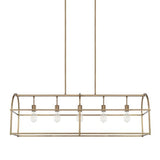 Capital Lighting 825751AD Linear Pendant - Aged Brass