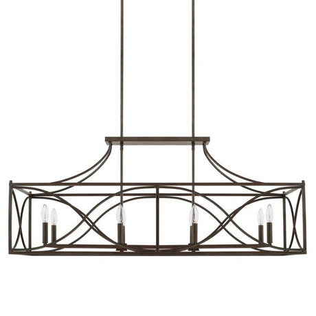 Capital Lighting 829181NG Tybee Linear Pendant - Nordic Grey