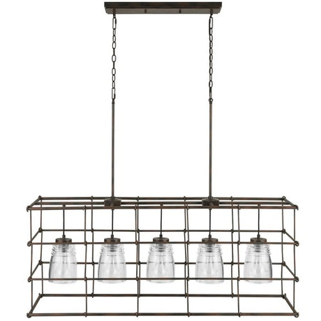 Capital Lighting 829751NG462 Linear Pendant - Nordic Grey
