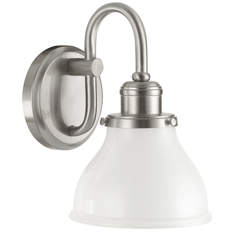Capital Lighting 8301BN128 Baxter 1 Bulb Wall Sconce - Brushed Nickel