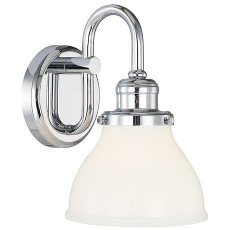 Capital Lighting 8301CH128 Baxter 1 Bulb Wall Sconce - Chrome