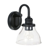 Capital Lighting 8301MB461 Baxter 1 Bulb Wall Sconce - Matte Black