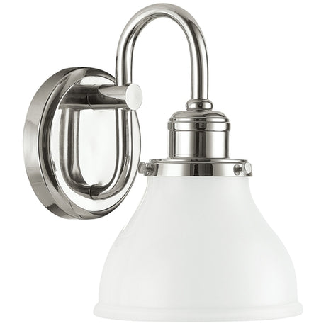 Capital Lighting 8301PN128 Baxter 1 Bulb Wall Sconce - Polished Nickel