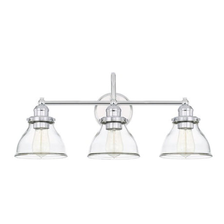 Capital Lighting 8303CH461 Baxter 3 Bulb Bathroom Light - Chrome