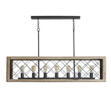 Capital Lighting 835271SS Linear Pendant - Sea Salt