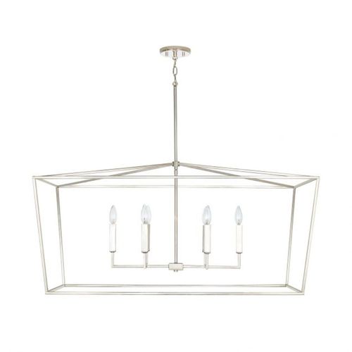 Capital Lighting 837661PN Thea Linear Pendant - Polished Nickel