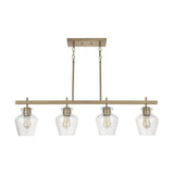 Capital Lighting 838141AD489 Danes Linear Pendant - Aged Brass