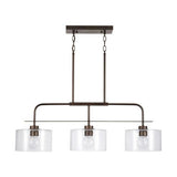 Capital Lighting 838435BZ Independent Linear Pendant - Bronze